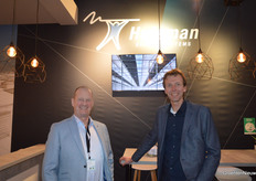 Willem Vriezen and Jos van Daalen. Willem: "I work in such a great tent. The atmosphere and cohesion is top notch."